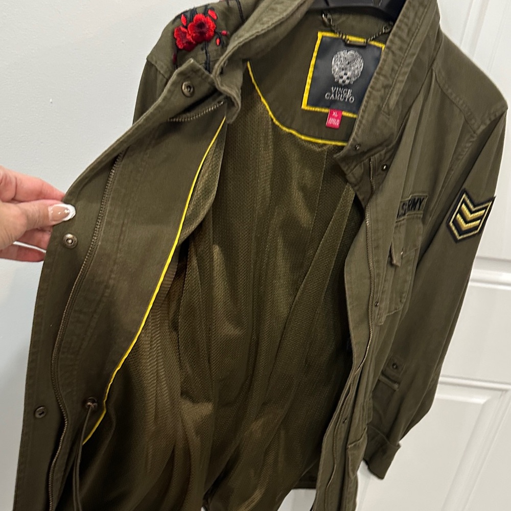 Embroidered Military Style Jacket - Picture 8 of 8